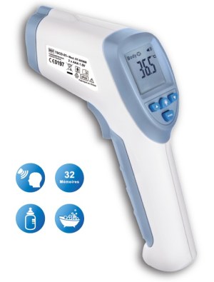 Thermometre electronique frontal infrarouge