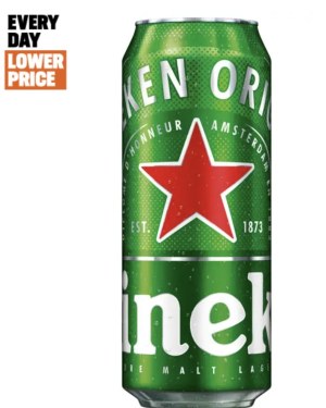Heineken beer 50cl