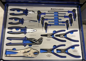 The green Stahlbär 6/7 JUMBO Professional Tool Chest – With lots of accessoiries