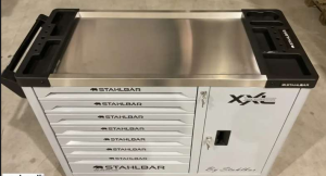 Grey Finish – Stahlbär 6/7 JUMBO Rolling Tool Cabinet With a Lot of Tools!