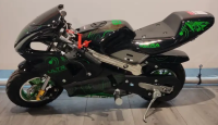 UltraMotocross Pocket Bike | Black/Green | Now in Stock in our Warehouse in Holland!!