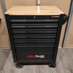 Ultratoolz 7-drawer tool trolley | 241 PCS | Mat black | 2023 model | Now in Stock in...