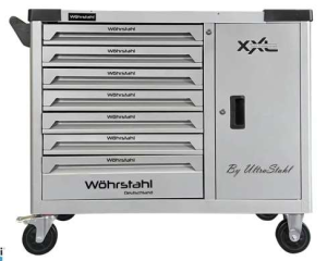 Wöhrstahl 6/7 JUMBO Workshop Tool Cabinet – GREY Finish