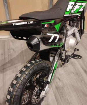 Apollo Kids Dirt Bike | "RFZ" | "Alligator Black/Green" | 110 CC | Petrol engine | Now...