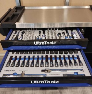 Ultratoolz Professional Tool Trolley XXL (7 Tray) | 287 PCS | Blue | Now Available in...