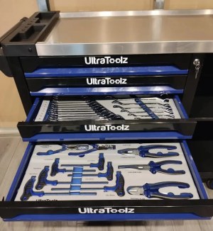 Ultratoolz Professional Tool Trolley XXL (7 Tray) | 287 PCS | Blue | Now Available in...