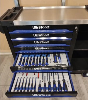 Ultratoolz Professional Tool Trolley XXL (7 Tray) | 287 PCS | Blue | Now Available in...