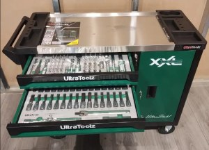 Ultratoolz Professional Tool Trolley XXL (7 Tray) | 287 PCS | Green | Now in Stock in...