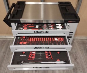 Ultratoolz Pro+ Tool Trolley XXL (292 pcs) | Matte White | Now Available in Holland!!!