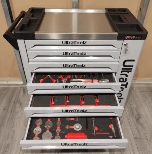 Ultratoolz Pro+ Tool Trolley XXL (292 pcs) | Matte White | Now Available in Holland!!!