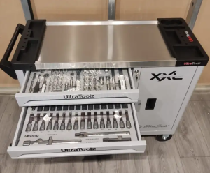 Ultratoolz Professional Tool Trolley XXL (Six Tray) | 287 PCS | Light Grey | Now in Sto...