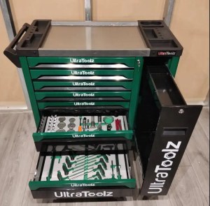 Ultratoolz Pro+ Tool Trolley XXL (310 pcs) | Dark Green | Now Available in Holland!!!
