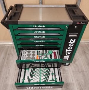 Ultratoolz Pro+ Tool Trolley XXL (310 pcs) | Dark Green | Now Available in Holland!!!