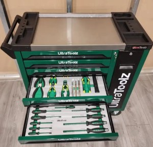 Ultratoolz Pro+ Tool Trolley XXL (310 pcs) | Dark Green | Now Available in Holland!!!