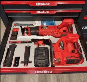 Ultratoolz Professional Tool Trolley | 11 Trays | 283 PCS | Jumbo | Red Livery | Now in...