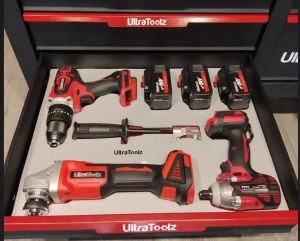 Ultratoolz Professional Tool Trolley | 11 Trays | 283 PCS | Jumbo | Red Livery | Now in...