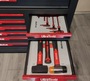 Ultratoolz Professional Tool Trolley | 11 Trays | 283 PCS | Jumbo | Red Livery | Now in...