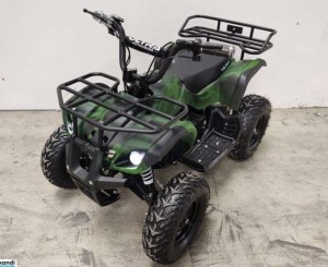 E-quad kids | "military green" | 1000W 48V