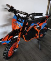 Mini Moto Pro Weezy 66 | Orange Blue | Electric Dirtbike Kids | Now in Stock in NL!