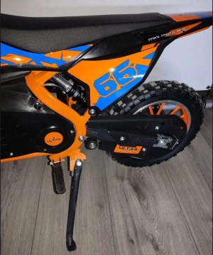 Mini Moto Pro Weezy 66 | Orange Blue | Electric Dirtbike Kids | Now in Stock in NL!