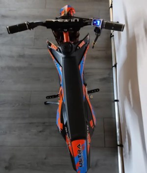 Mini Moto Pro Weezy 66 | Orange Blue | Electric Dirtbike Kids | Now in Stock in NL!