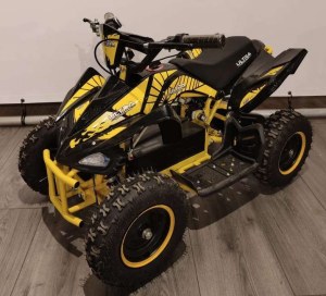 Electronic Quad for kids | ATX-800 | Cheetah Yellow | Now in Stock in our warehouse in...