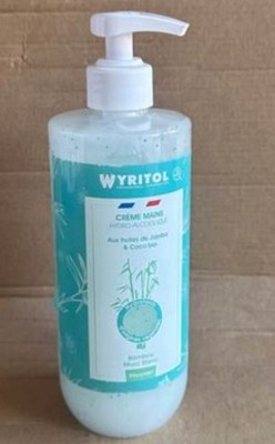 Lot de creme hydro alcoolique