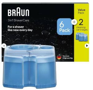 Braun CCR 6+2 Cartouches de nettoyage