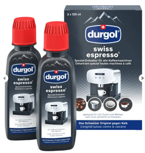 Durgol Swiss Espresso Détartrant spécial 2x125ml