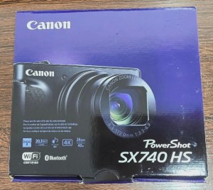 Canon PowerShot SX740 HS 20.3MP 4K Digital Camera