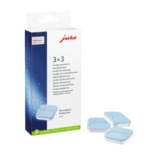 JURA Pack de 9 Pastilles de Détartrage