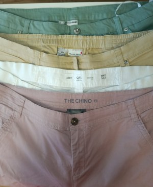 Lot 20 pantalons femme neufs – Tailles 34 à 48 – 4 € pièce