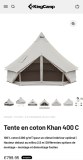 Lot de 6 tipi neuf dans leurs emballages d'origine