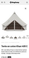 Lot de 6 tipi neuf dans leurs emballages d'origine