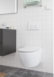 Toilette suspendue Alterna Opus Classic Smart avec couvercle