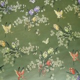 Tissu de brocart au broderie fine - Vente tissus en gros ou moyen quantité (G175)