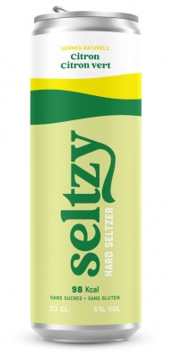 HARD SELTZER - CITRON + CITRON VERT - 5° - Biere - Lot - Déstockage