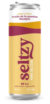 HARD SELTZER - MANGUE + PASSION - 5° - Biere - Lot - Déstockage