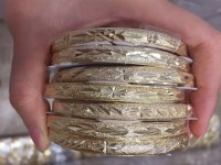 Déstockage de Bracelet jonc (Couleur plaqué)