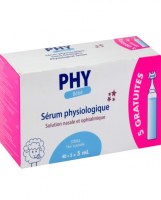 SERUM PHYSIOLOGIQUE 40 X 5 ML
