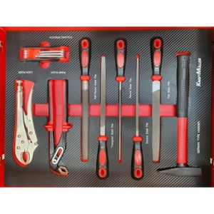 Chariot d'atelier KRAFTMULLER 575PCS 7 TIROIRS dont 7 remplis d'outils