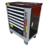 SERVANTE D'ATELIER 7/7 Tiroirs, 90KG, GRIS, 591 pièces PRO KRAFTMULLER