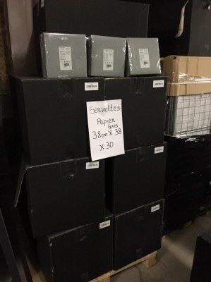 Serviettes en papiers épaisses qualité extra tous coloris