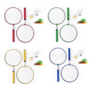 Set Badminton Dylam 3 en 1 - Objet publicitaire AVEC ou SANS logo - Cadeau client - Gif...