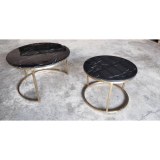 Set de table basse style scandinave noir