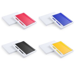 Set "Marden" en Similicuir - Objet publicitaire AVEC ou SANS logo - Cadeau client - Gif...