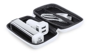 Set Power Bank Nacorap en PVC - Objet publicitaire AVEC ou SANS logo - Cadeau client -...