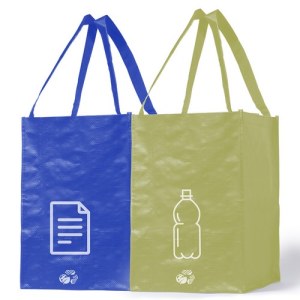 Set Sacs Yeskal en T.N.T Laminé - Objet publicitaire AVEC ou SANS logo - Cadeau client...