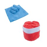 Set Serviettes Absorbante Tekla en Microfibre - Objet publicitaire AVEC ou SANS logo -...