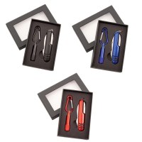 Set "Sufli" en Aluminium et Acier Inoxydable - Objet publicitaire AVEC ou SANS logo -...